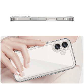 Outer Space Case with Gel Frame for iPhone 16 Plus - Clear