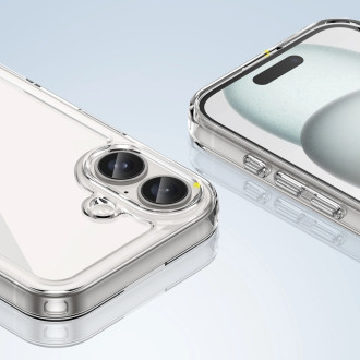 Outer Space Case with Gel Frame for iPhone 16 Plus - Clear