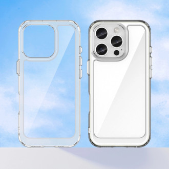 Outer Space Case with Gel Frame for iPhone 16 Pro - Clear