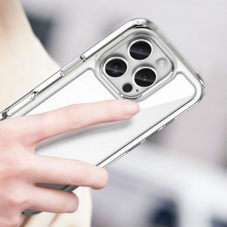 Outer Space Case with Gel Frame for iPhone 16 Pro Max - Clear