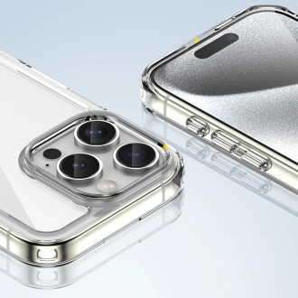 Outer Space Case with Gel Frame for iPhone 16 Pro Max - Clear