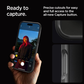 Spigen Ultra Hybrid iPhone 16 Pro Case - Black
