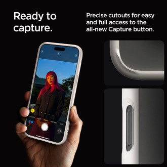 Spigen Ultra Hybrid case for iPhone 16 Pro - titanium