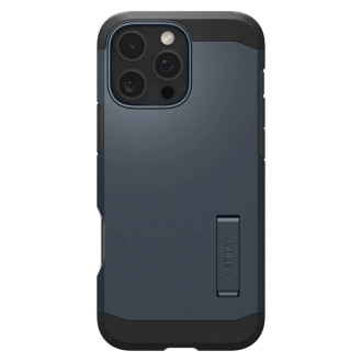 Spigen Tough Armor MagSafe Case with Stand for iPhone 16 Pro - Dark Gray