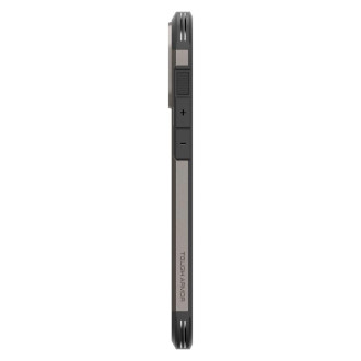 Spigen Tough Armor MagSafe case with stand for iPhone 16 Pro - gunmetal