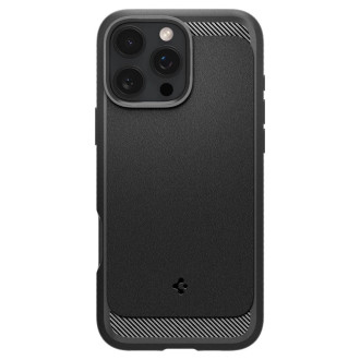 Spigen Rugged Armor MagSafe Case for iPhone 16 Pro Max - Black