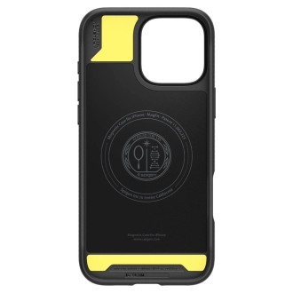 Spigen Rugged Armor MagSafe Case for iPhone 16 Pro Max - Black