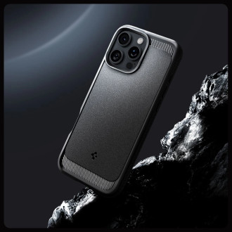 Spigen Rugged Armor MagSafe Case for iPhone 16 Pro Max - Black