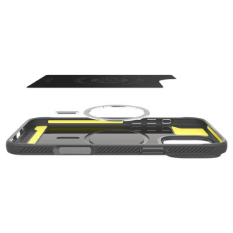 Spigen Rugged Armor MagSafe Case for iPhone 16 Pro - Gray