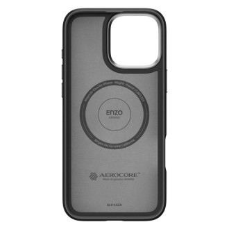 Spigen Enzo Aramid Mag Case with MagSafe for iPhone 16 Pro - Black and Silver