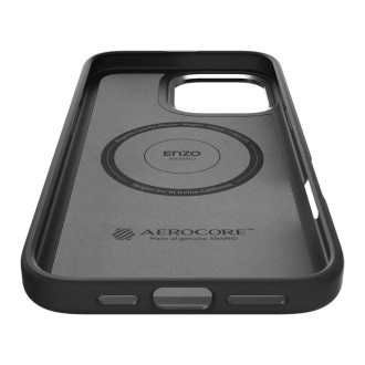 Spigen Enzo Aramid Mag Case with MagSafe for iPhone 16 Pro - Black and Silver