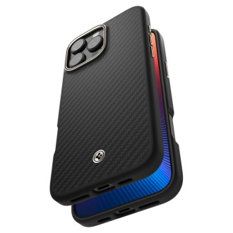 Spigen Enzo Aramid Mag Case with MagSafe for iPhone 16 Pro - Matte Black