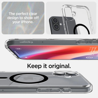 Spigen Ultra Hybrid Mag Case with MagSafe for iPhone 16 Plus - Black