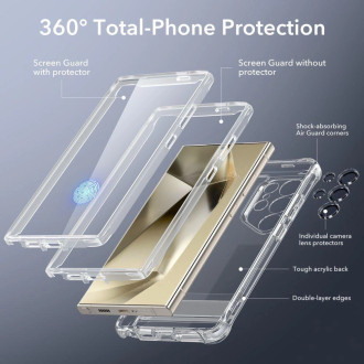 ESR Armor Kickstand Case for Samsung Galaxy S24 Ultra - Clear