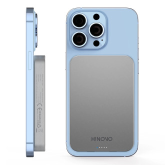 [RETURNED ITEM] Hinovo magnetic wireless power bank MagSafe 10000mAh 15W gray (MB1-10000)