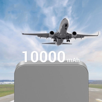 [RETURNED ITEM] Hinovo magnetic wireless power bank MagSafe 10000mAh 15W gray (MB1-10000)