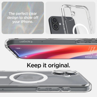 Spigen Ultra Hybrid Mag Case with MagSafe for iPhone 16 Plus - White