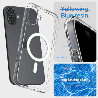 Spigen Ultra Hybrid Mag Case with MagSafe for iPhone 16 Plus - White