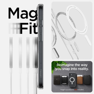 Spigen Ultra Hybrid Mag Case with MagSafe for iPhone 16 Plus - White