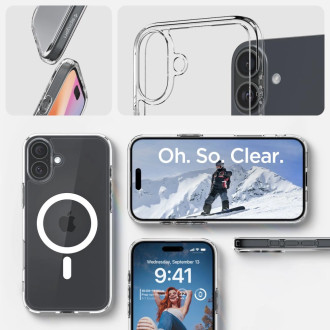 Spigen Ultra Hybrid Mag Case with MagSafe for iPhone 16 Plus - White