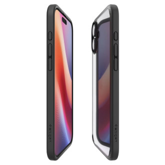Spigen Ultra Hybrid iPhone 16 Plus Case - Matte Black