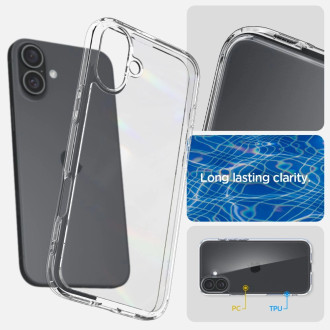 Spigen Ultra Hybrid iPhone 16 Plus Case - Clear