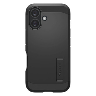 Spigen Tough Armor MagSafe Case with Stand for iPhone 16 Plus - Black