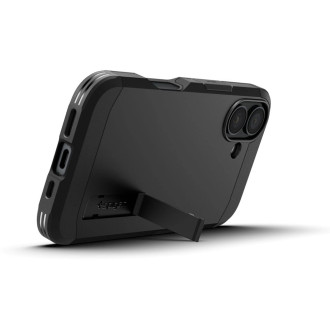 Spigen Tough Armor MagSafe Case with Stand for iPhone 16 Plus - Black