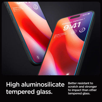 Spigen Glas.tR EZ Fit tempered glass for iPhone 16 Pro Max - 2 pcs.