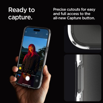 Spigen Ultra Hybrid Case for iPhone 16 Pro Max - Clear