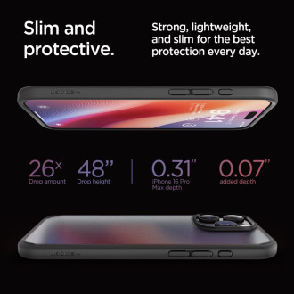 Spigen Ultra Hybrid Case for iPhone 16 Pro Max - Black