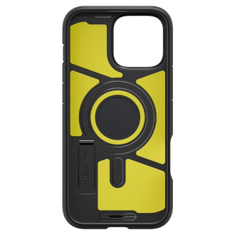 Spigen Tough Armor MagSafe Case with Stand for iPhone 16 Pro Max - Black