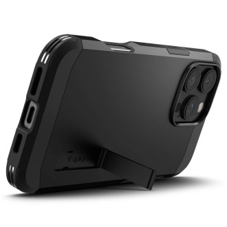 Spigen Tough Armor MagSafe Case with Stand for iPhone 16 Pro Max - Black