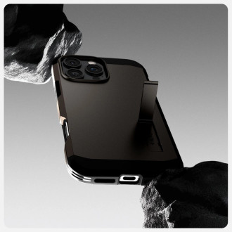 Spigen Tough Armor MagSafe Case with Stand for iPhone 16 Pro Max - Gunmetal