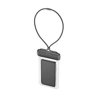 Baseus universal waterproof cover phone case (max 7.2&#39;&#39;) for swimming pool IPX8 black (ACFSD-DG1)