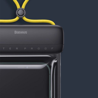 Baseus universal waterproof cover phone case (max 7.2&#39;&#39;) for swimming pool IPX8 black (ACFSD-DG1)