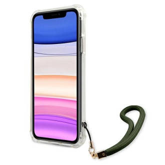 Guess GUHCN61KSARKA iPhone 11 6.1&quot; / Xr green/khaki hardcase Camo Collection
