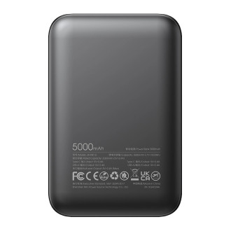 Powerbank Joyroom JR-PBF13 5000mAh 2.4A 2x USB-A 1x USB-C - black