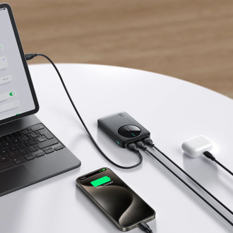 Powerbank Joyroom JR-PBF13 5000mAh 2.4A 2x USB-A 1x USB-C - black
