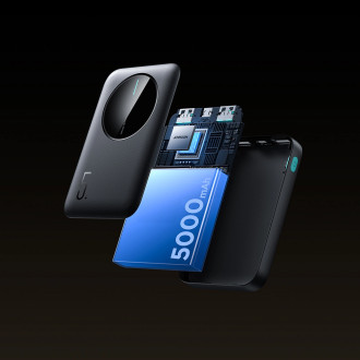 Powerbank Joyroom JR-PBF13 5000mAh 2.4A 2x USB-A 1x USB-C - black