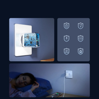 Joyroom JR-TCF20 USB-C PD 20W network charger - white