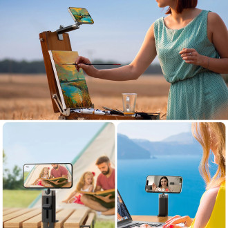 Joyroom JR-ZS413 magnetic travel stand for 4.7-7.0&quot; phone - black