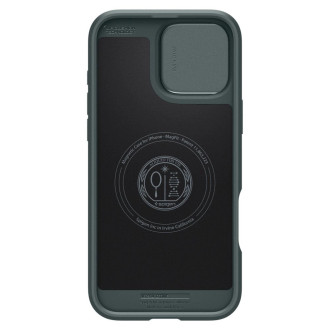 Spigen Optik Armor Mag Case with MagSafe for iPhone 16 Pro Max - Green