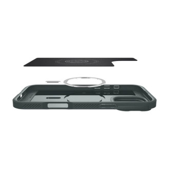 Spigen Optik Armor Mag Case with MagSafe for iPhone 16 Pro Max - Green