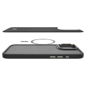 Spigen Enzo Aramid Mag Case with MagSafe for iPhone 16 Pro Max - Matte Black