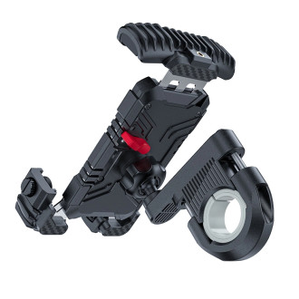 Acefast mechanical phone holder for bike motorcycle scooter black (D15)