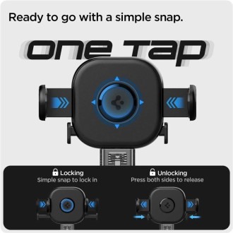 Spigen OneTap UTS12 Universal Car Air Vent Holder - Black
