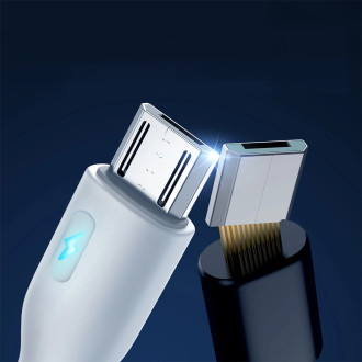 Joyroom Premium Series A13 USB-A / micro USB 2.4A 1.2m Cable - White