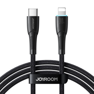 Joyroom Starry Series SA32-CL3 30W USB-C / Lightning kabel 1m - černý