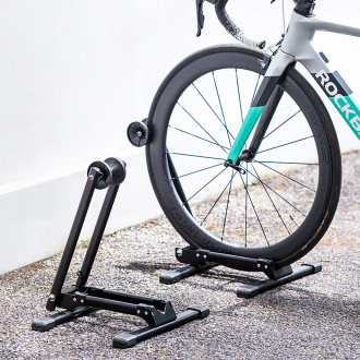[RETURNED ITEM] Rockbros 27210001001 foldable bicycle stand - black